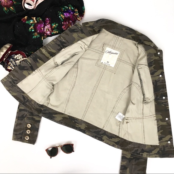 AEROPOSTALE Camo Jacket with Embroidery - Picture 4 of 8